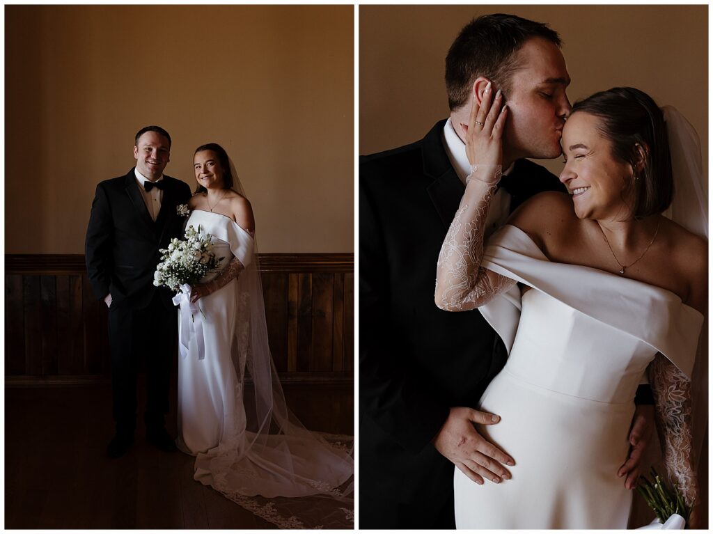 Romantic and timeless wedding portraits in Wisconsin